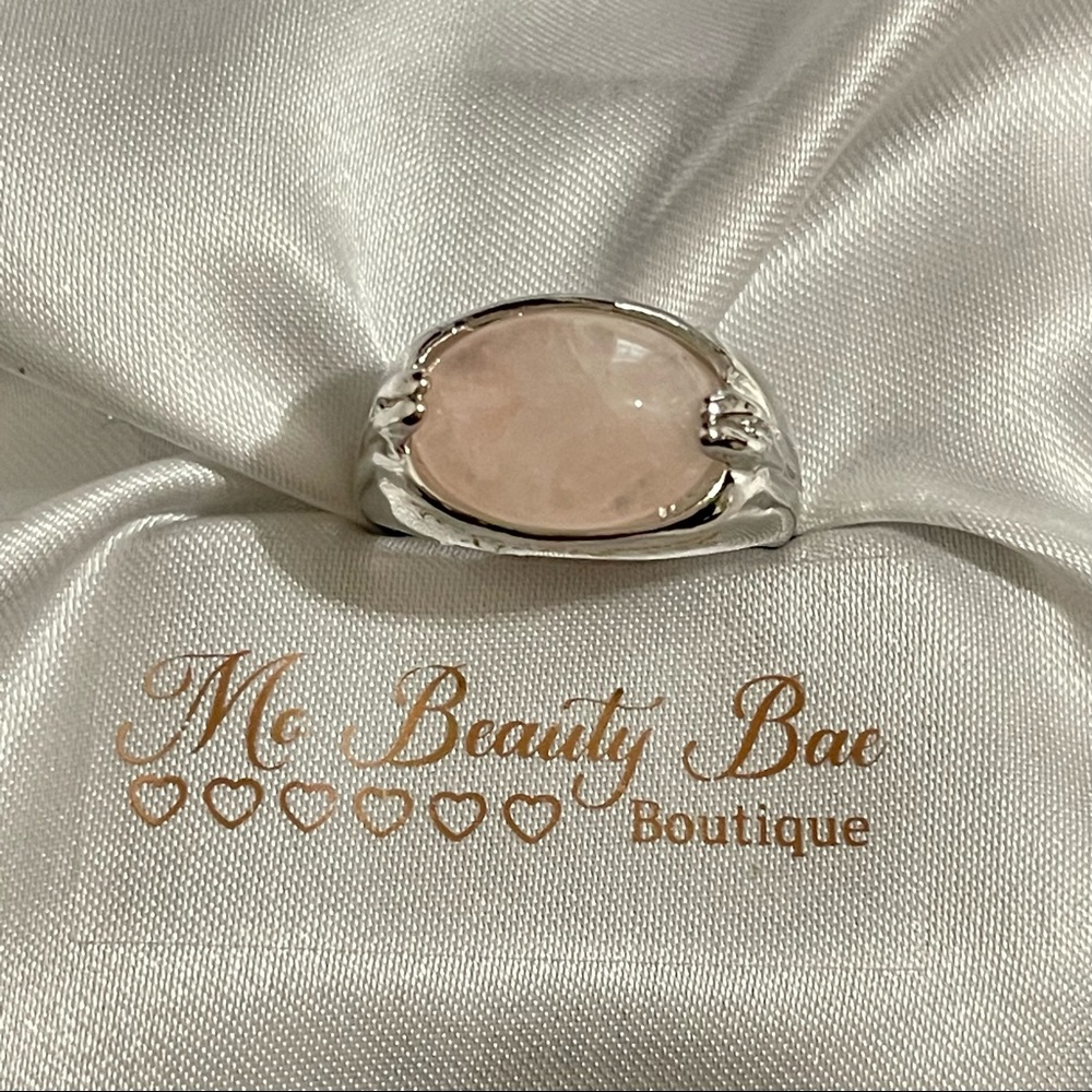 Rose Quartz Ring - Picture 3 of 5